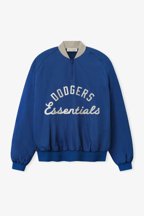 Essential Dodgers Half Zip Pullover