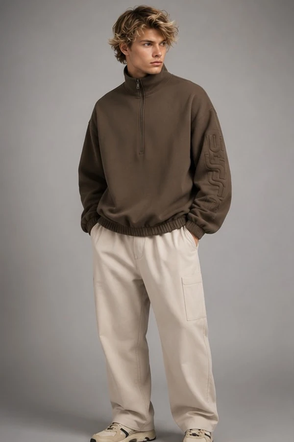 Essentials Active Half Zip Track Jackets (4) Essentials Active Half Zip Track Jackets - Image 1