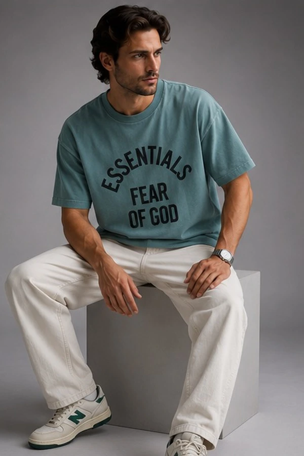 Essentials Campus 90s Faded Coastal T Shirts (3) Essentials Campus 90s Faded Coastal T Shirts - Image 1