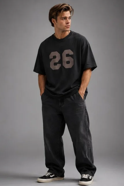 Essentials FG 26 Black T Shirts