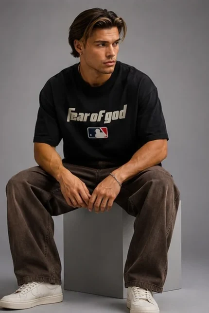 Essentials MLB 90s Black T Shirts