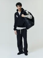 Essential White Sox Raglan Half Zip Sport Hoodie