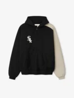 Essential White Sox Raglan Half Zip Sport Hoodie - Image 2