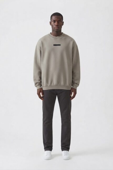 Essentials Fleece Crewneck Heatgray