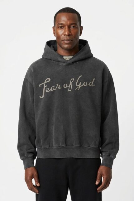 Essentials 26 Classic Raglon hoodie Black