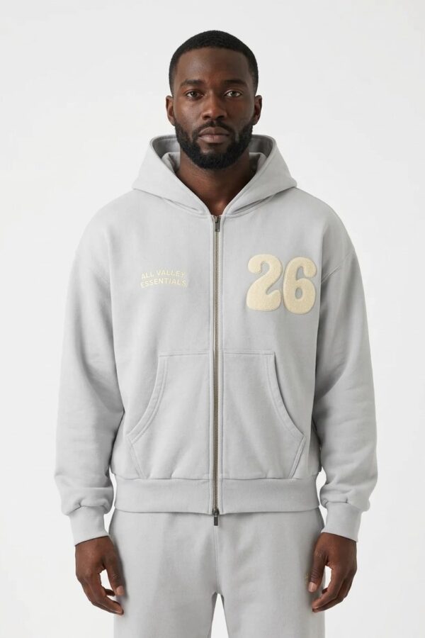 Essentials 90s Full Zip hoodie