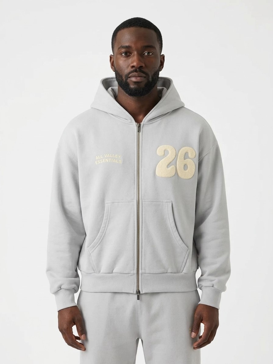 Essentials 90s Full Zip hoodie Essentials 90s Full Zip hoodie